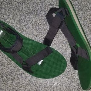 Teva Men Blue Green Original Universal Sandals